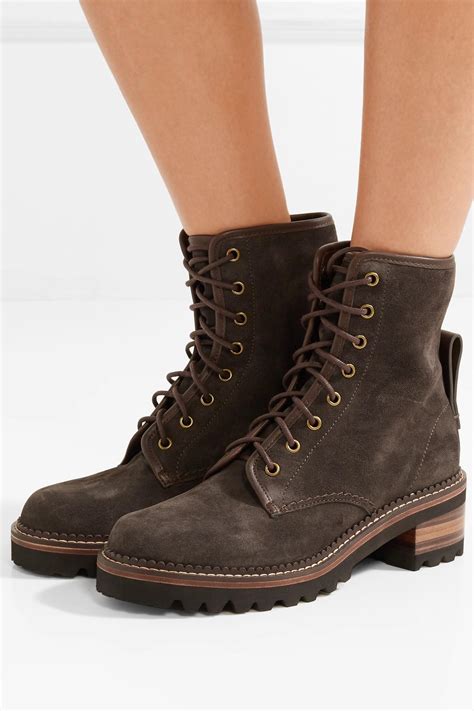 chloe leather boots|chloe boots.